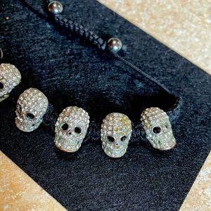 Skull Bling Bracelet